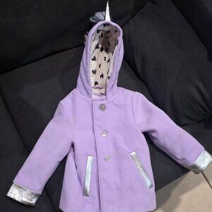 Winter coat lavender